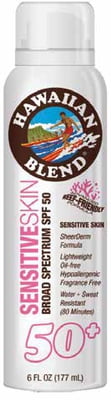 HB Sensitive Skin SPF 50 C-Spray (6 oz) Fragrance-free